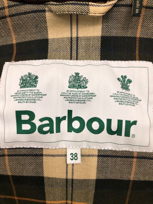 Barbour（バブアー）Barbour (バブアー) Barbour 6oz WAXD COTTON OVERSIZE BEAUFORT(バブアー 6オンス ワックスドコットン オーバーサイズ ビューフォート) グリーン サイズ:38の古着・服飾アイテム