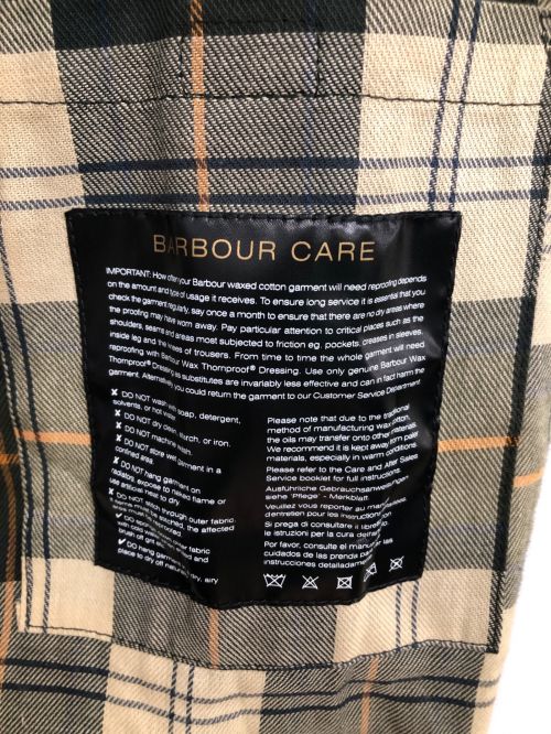 Barbour（バブアー）Barbour (バブアー) Barbour 6oz WAXD COTTON OVERSIZE BEAUFORT(バブアー 6オンス ワックスドコットン オーバーサイズ ビューフォート) グリーン サイズ:38の古着・服飾アイテム