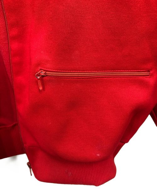 adidas（アディダス）adidas (アディダス) adidas(アディダス) デサント社製 80's シングルポケット トラックジャケット レッド サイズ:SIZE Mの古着・服飾アイテム