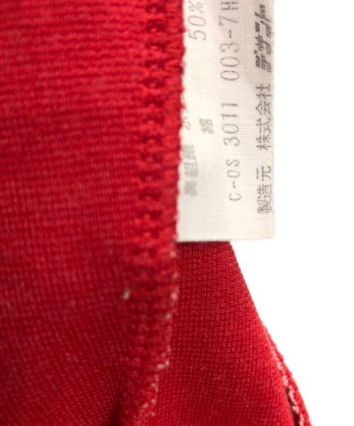 adidas（アディダス）adidas (アディダス) adidas(アディダス) デサント社製 80's シングルポケット トラックジャケット レッド サイズ:SIZE Mの古着・服飾アイテム