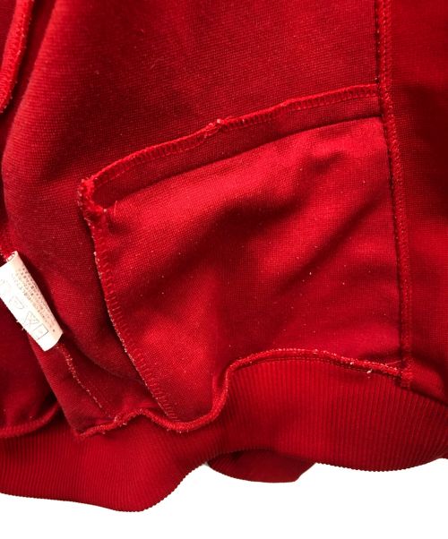adidas（アディダス）adidas (アディダス) adidas(アディダス) デサント社製 80's シングルポケット トラックジャケット レッド サイズ:SIZE Mの古着・服飾アイテム