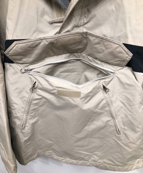 J.CREW（ジェイクルー）J.CREW (ジェイクルー) J.CREW(ジェイ・クルー) 裏起毛アノラックパーカー ベージュ サイズ:SIZE Lの古着・服飾アイテム