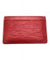 LOUIS VUITTON (ルイ ヴィトン) タイガ ポルトカルテ・サーンプル カードケース／TAIGA PORTE CARTES SIMPLE CARD CASE レッド：13000円
