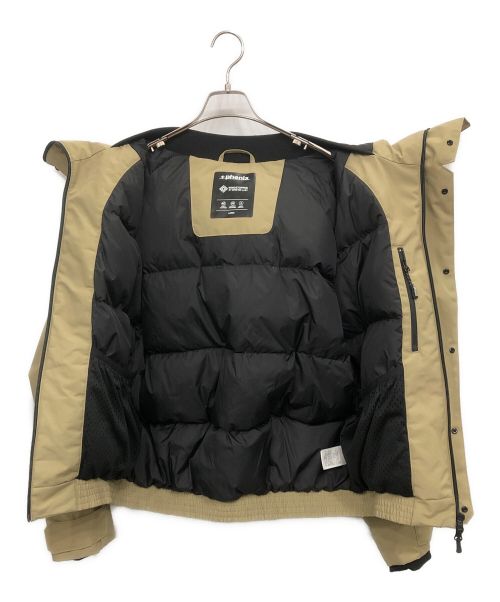 PHENIX（フェニックス）PHENIX (フェニックス) PHENIX(フェニックス) ダウンジャケット GORE DOWN BOMBER JACKET(ゴア ダウン ボンバー ジャケット) ベージュ サイズ:Lの古着・服飾アイテム