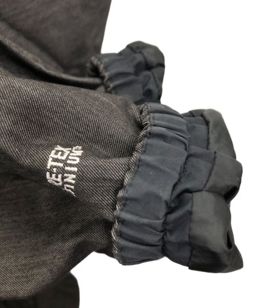 THE NORTH FACE（ザ ノース フェイス）THE NORTH FACE (ザ ノース フェイス) GTX Denim COACH Jacket(ゴアテックス デニム コーチジャケット) ブラック サイズ:SIZE Mの古着・服飾アイテム