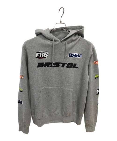 F.C.R.B.（エフシーレアルブリストル）F.C.R.B. (エフシーアールビー) プルオーバーパーカー グレー サイズ:Mの古着・服飾アイテム