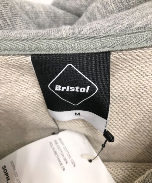 F.C.R.B.（エフシーレアルブリストル）F.C.R.B. (エフシーアールビー) プルオーバーパーカー グレー サイズ:Mの古着・服飾アイテム