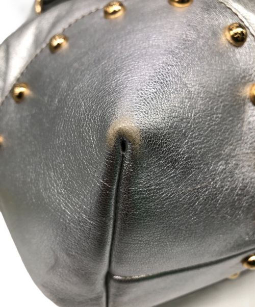 DOLCE & GABBANA（ドルチェ＆ガッバーナ）DOLCE & GABBANA (ドルチェ＆ガッバーナ) DOLCE & GABBANA(ドルチェアンドガッバーナ) 2WAYバッグ シルバーの古着・服飾アイテム