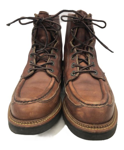 RED WING（レッドウィング）RED WING (レッドウィング) RED WING(レッドウィング) ブーツ IRISH SETTER(アイリッシュセッター) 1950復刻モデル ブラウン サイズ:SIZE 7 1/2(25cm程度)の古着・服飾アイテム