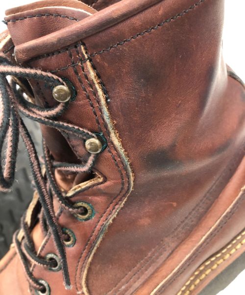 RED WING（レッドウィング）RED WING (レッドウィング) RED WING(レッドウィング) ブーツ IRISH SETTER(アイリッシュセッター) 1950復刻モデル ブラウン サイズ:SIZE 7 1/2(25cm程度)の古着・服飾アイテム
