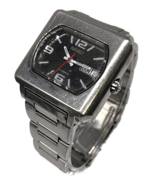 SEIKO（セイコー）SEIKO (セイコー) オートマティック シルバーウェーブ／AUTOMATIC S-WAVE 7S26-5000 ブラックの古着・服飾アイテム