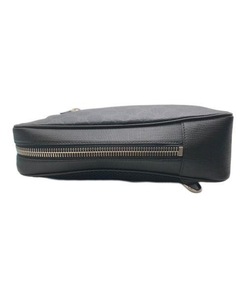 GUCCI（グッチ）GUCCI (グッチ) GUCCI(グッチ) ボディーバッグ GGスプリーム ネイビーの古着・服飾アイテム