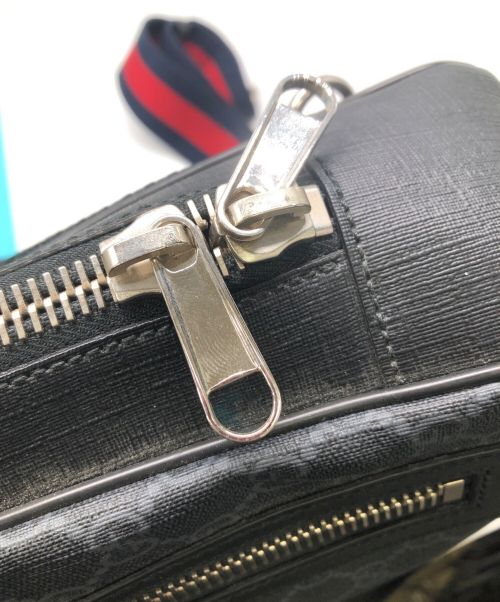 GUCCI（グッチ）GUCCI (グッチ) GUCCI(グッチ) ボディーバッグ GGスプリーム ネイビーの古着・服飾アイテム