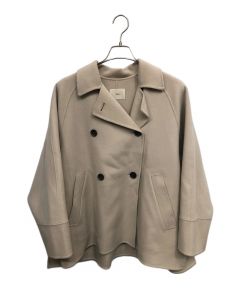 中古・古着通販】IENA (イエナ) ダブルモッサコート ベージュ サイズ