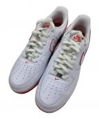 NIKEナイキ）の古着「AIR FORCE1 LOW"White and Picante Red"」｜ホワイト×オレンジ