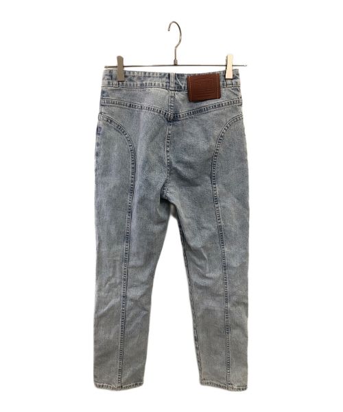 COACH（コーチ）COACH (コーチ) ターンロック テーパード デニムパンツ インディゴ サイズ:2の古着・服飾アイテム