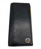 GUCCIグッチ）の古着「長財布」｜ブラック×イエロー