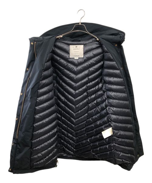 WOOLRICH（ウールリッチ）WOOLRICH (ウールリッチ) IENA (イエナ) 別注 BOW BRIDGE(ボウブリッジ) ダウンコート ネイビー サイズ:Sの古着・服飾アイテム