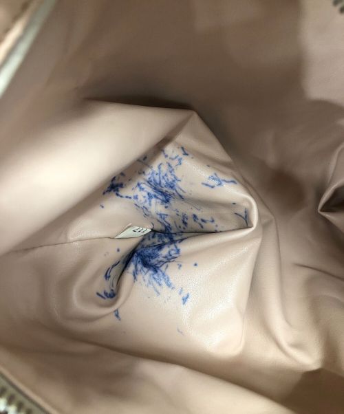 PRADA（プラダ）PRADA (プラダ) nappa antique(ナッパ アンティーク)ショルダーバッグ ベージュの古着・服飾アイテム