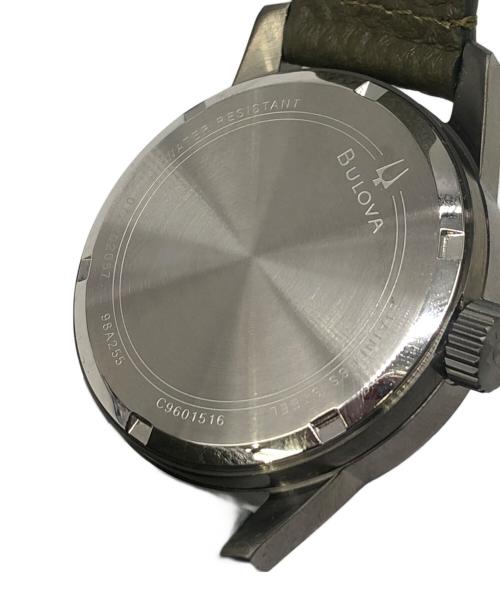 BULOVA（ブローバ）BULOVA (ブローバ) 98A255 自動巻きミリタリーウォッチ／AUTOMATIC MILITARY WATCH ブラックの古着・服飾アイテム