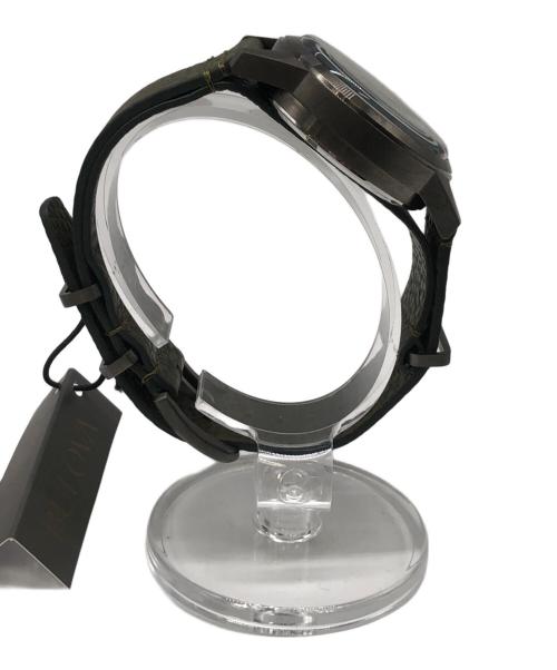 BULOVA（ブローバ）BULOVA (ブローバ) 98A255 自動巻きミリタリーウォッチ／AUTOMATIC MILITARY WATCH ブラックの古着・服飾アイテム