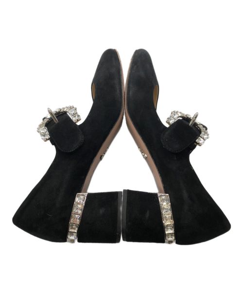 PRADA（プラダ）PRADA (プラダ) メリージェーン パンプス ブラック サイズ:36.5の古着・服飾アイテム