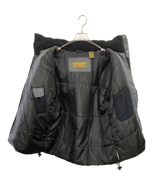 Timberland（ティンバーランド）Timberland (ティンバーランド) OLD Timberland WEATHER GEAR 中綿ジャケット グレー サイズ:SIZE Mの古着・服飾アイテム