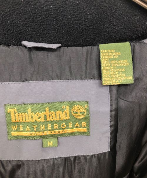 Timberland（ティンバーランド）Timberland (ティンバーランド) OLD Timberland WEATHER GEAR 中綿ジャケット グレー サイズ:SIZE Mの古着・服飾アイテム