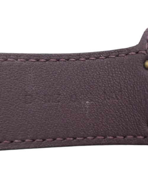 HERMES（エルメス）HERMES (エルメス) ケリー ブレスレット　パープル パープルの古着・服飾アイテム