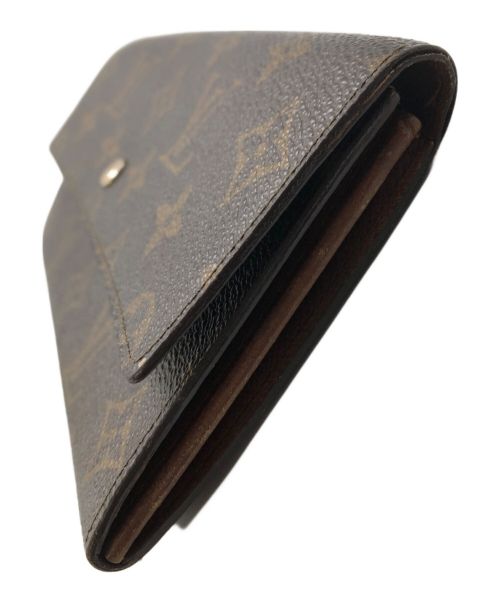 LOUIS VUITTON（ルイ ヴィトン）LOUIS VUITTON (ルイ ヴィトン) 長財布 モノグラム ポルトフォイユ・サラ ブラウンの古着・服飾アイテム