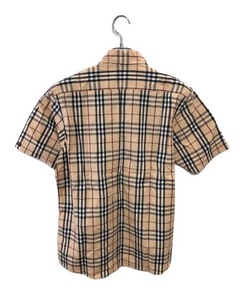 BURBERRY BLACK LABEL（バーバリーブラックレーベル）BURBERRY BLACK LABEL (バーバリーブラックレーベル) 半袖シャツ／S/S SHIRT ベージュ サイズ:Sの古着・服飾アイテム