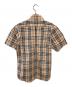 BURBERRY BLACK LABEL (バーバリーブラックレーベル) 半袖シャツ／S/S SHIRT ベージュ サイズ:S：6000円