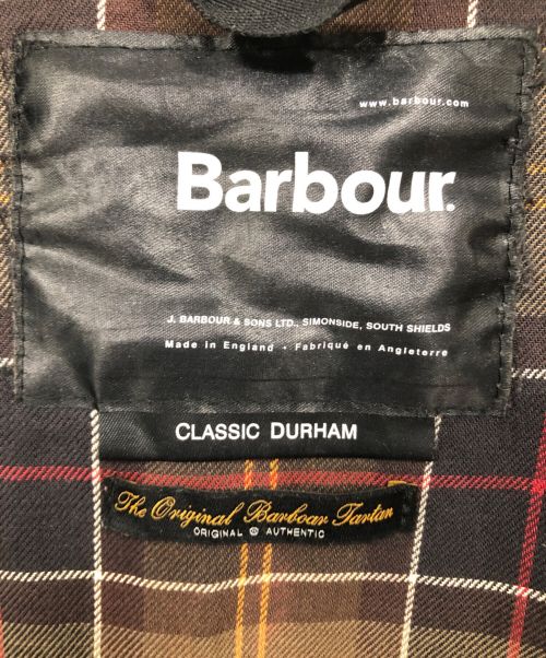 Barbour（バブアー）Barbour (バブアー) CLASSIC DURHAM　クラシック ダラム オイルフーデッドジャケット ブラウン サイズ:C38/97cmの古着・服飾アイテム