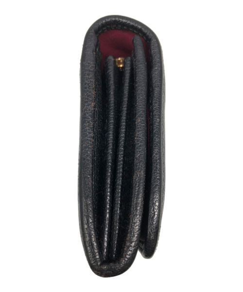 LOEWE（ロエベ）LOEWE (ロエベ) アナグラム フラップロングウォレット／ANAGLAM FLAP LONG WALLET ブラックの古着・服飾アイテム