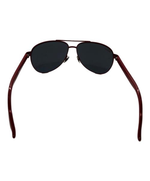 GUCCI（グッチ）GUCCI (グッチ) ティアドロップ サングラス／TEAR DROP SUNGLASSES レッドの古着・服飾アイテム