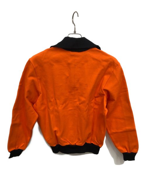 adidas（アディダス）adidas (アディダス) DESCENTE/W.GERMANY VINTAGE TRACK JKT　箱付き オレンジ×ブラック サイズ:3の古着・服飾アイテム