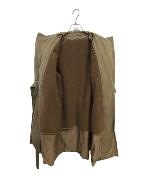 COMOLI（コモリ）COMOLI (コモリ) コットンギャバジン ウールライナー付 タイロッケンコート カーキ サイズ:1の古着・服飾アイテム