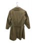 COMOLI (コモリ) コットンギャバジン ウールライナー付 タイロッケンコート カーキ サイズ:1：45000円