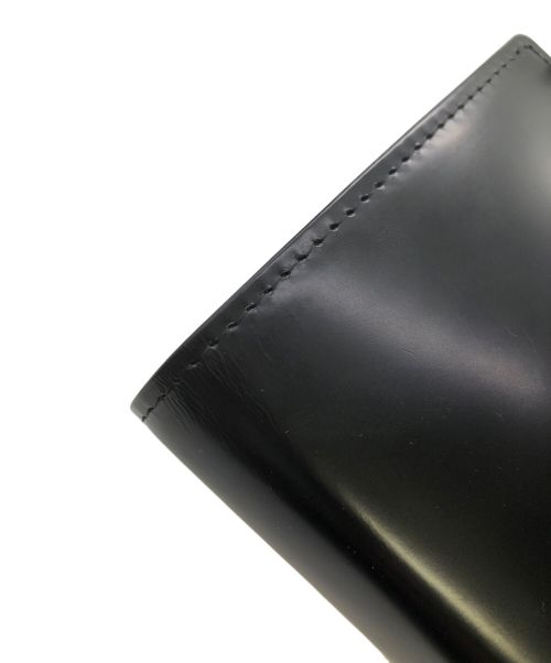 PID（ピーアイディー）PID (ピーアイディー) VASTO コードバンミドルウォレット ブラックの古着・服飾アイテム