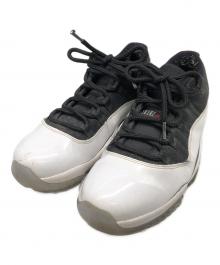 NIKE（ナイキ）の古着「エアジョーダン11 レトロ ロー リバースコンコルド／AIR JORDAN 11 RETRO LOW REVERSE CONCORD」｜ホワイト
