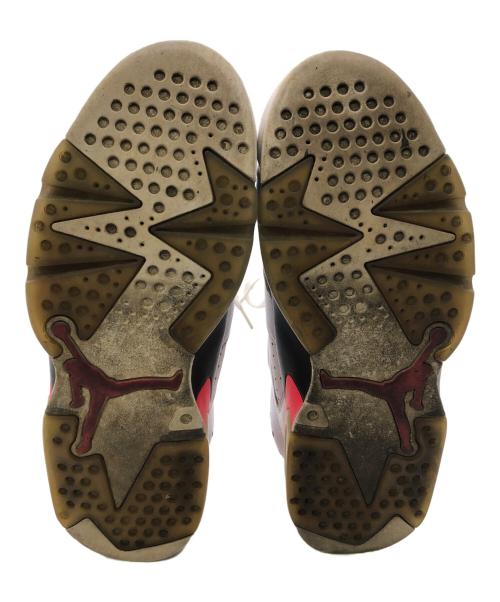 NIKE（ナイキ）NIKE (ナイキ) ナイキエアジョーダン 6 レトロ ロウ インフラレッド/ホワイト／NIKE AIR JORDAN 6 RETRO LOW INFRARED WHITE ホワイト サイズ:27cmの古着・服飾アイテム