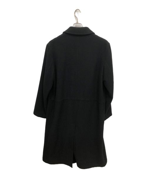 Yohji Yamamoto pour homme（ヨウジヤマモト プールオム）Yohji Yamamoto pour homme (ヨウジヤマモト プールオム) ダブルジッパー ステンカラーコート ブラック サイズ:SIZE Mの古着・服飾アイテム