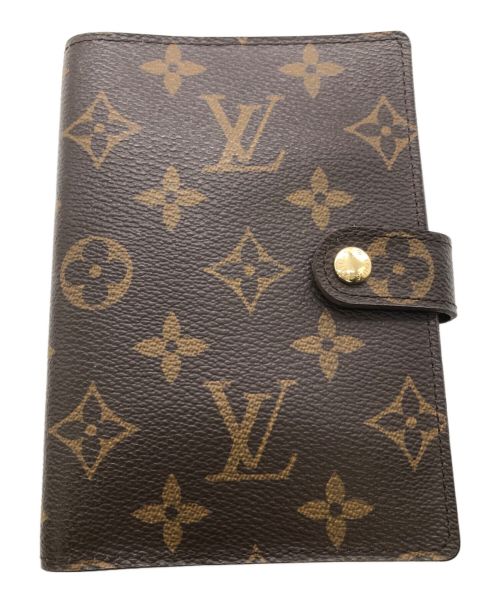 LOUIS VUITTON（ルイ ヴィトン）LOUIS VUITTON (ルイ ヴィトン) 手帳カバー モノグラム アジェンダPM ブラウンの古着・服飾アイテム