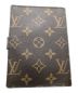 LOUIS VUITTON (ルイ ヴィトン) 手帳カバー モノグラム アジェンダPM ブラウン：18000円