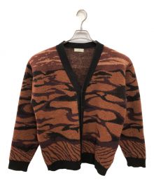 steaf（スティーフ）の古着「ナミブ カーディガン／NAMIB CARDIGAN」｜ブラウン