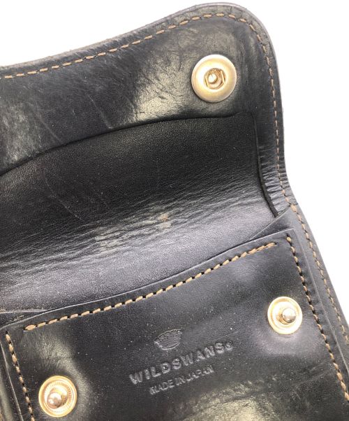 WILDSWANS（ワイルドスワンズ）WILDSWANS (ワイルドスワンズ) コインケース ブラックの古着・服飾アイテム