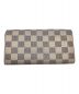 LOUIS VUITTON (ルイ ヴィトン) ダミエ・アズール ポルトフォイユ・サラ ロングウォレット／DAMIER AZUR PORTEFEUILLE SARAH LONG WALLET ホワイト：15000円