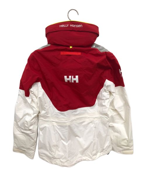 HELLY HANSEN（ヘリーハンセン）HELLY HANSEN (ヘリーハンセン) ウーマンズ クルー コースタル ジャケット／W CREW COASTAL JKT ホワイト サイズ:SIZE Lの古着・服飾アイテム