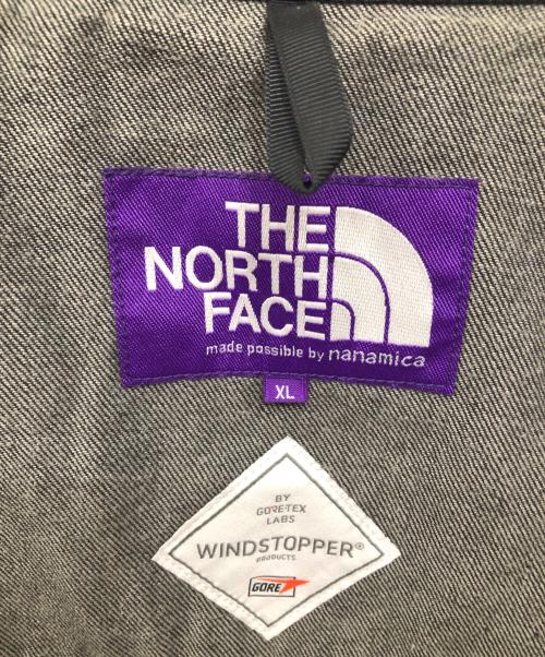THE NORTHFACE PURPLELABEL（ザ・ノースフェイス パープルレーベル）THE NORTHFACE PURPLELABEL (ザ・ノースフェイス パープルレーベル) デニム ウィンドストッパー フィールド ジャケット／Denim WINDSTOPPER Field Jacket ブラック サイズ:SIZE XLの古着・服飾アイテム