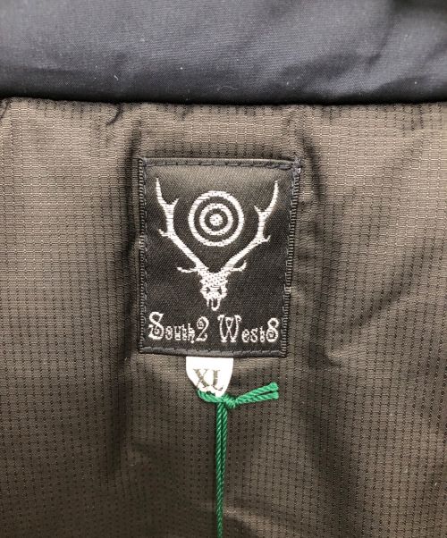 South2 West8（サウスツー ウエストエイト）South2 West8 (サウスツー ウエストエイト) INSULATOR VEST - POLY PEACH SKIN インサレーターベスト ポリピーチスキン ネイビー サイズ:XLの古着・服飾アイテム